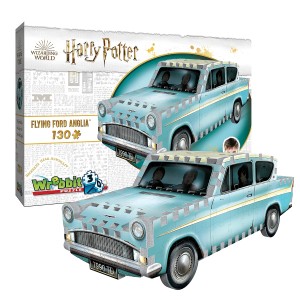 W3D00003 Weasley Car - Wrebbit 3D puzzle - Harry Potter
